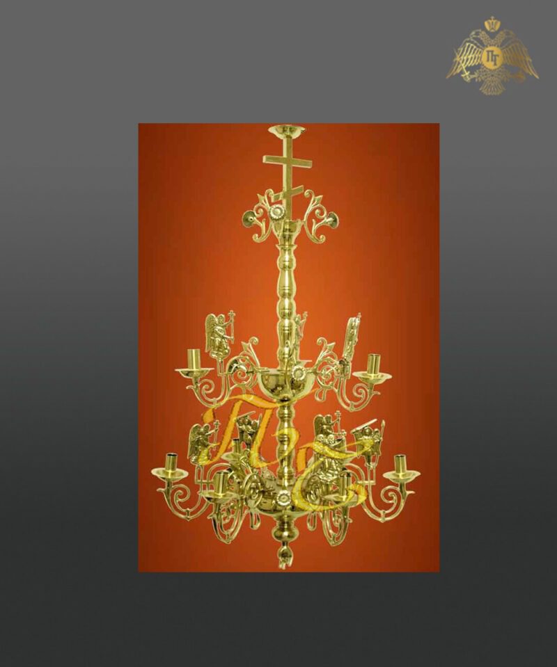 271-32A Πολυέλαιοι Ορειχάλκινοι